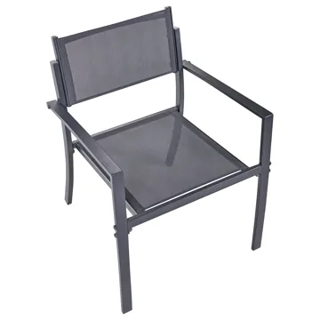 Caféset utomhus Tavoleto Stål - Mörkgrå - Utemöbler & utemiljö - Utegrupp - Cafegrupp & cafeset