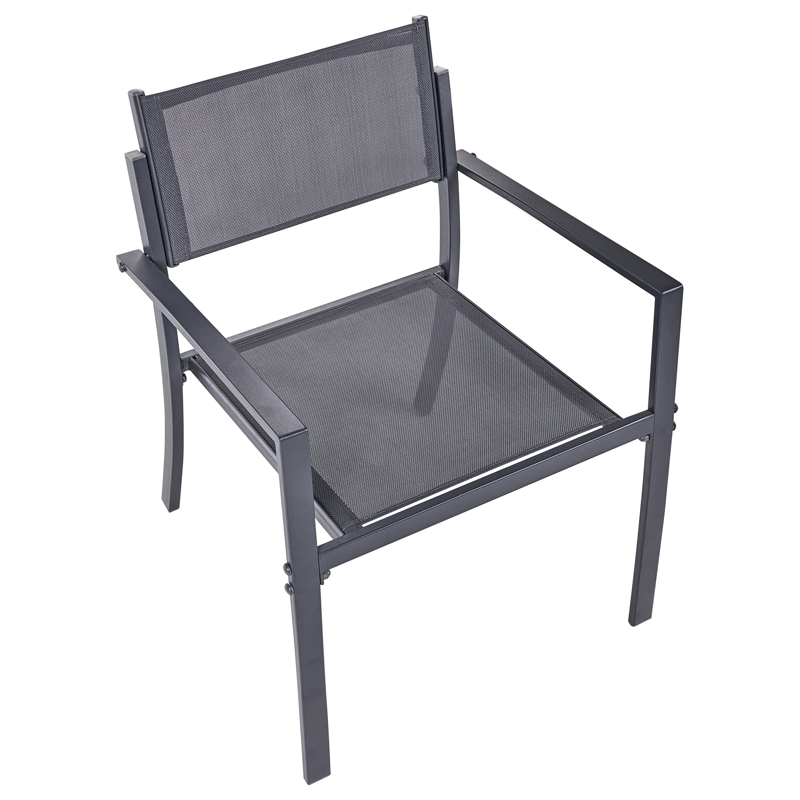 Caféset utomhus Tavoleto Stål - Mörkgrå - Utemöbler & utemiljö - Utegrupp - Cafegrupp & cafeset