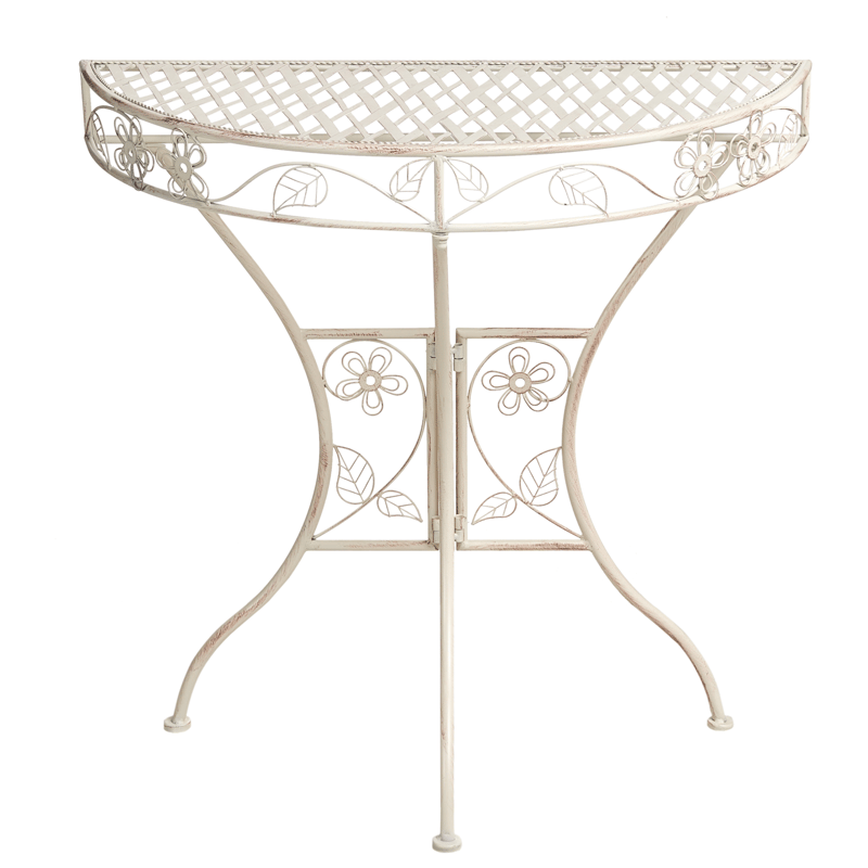 Caféset utomhus Yaviza Järn - Beige - Utemöbler & utemiljö - Utegrupp - Cafegrupp & cafeset