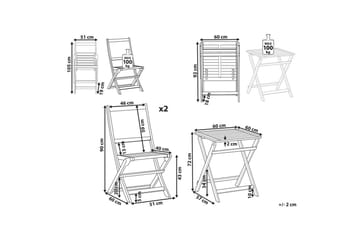 Cafeset Paraggi - Utemöbler & utemiljö - Utegrupp - Cafegrupp & cafeset