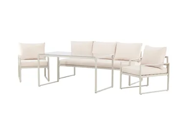 Catania Soffgrupp Utomhus 5-sits - Beige - Utemöbler & utemiljö - Utegrupp - Soffgrupp utomhus