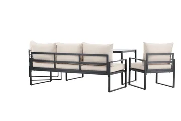 Catania Soffgrupp Utomhus 5-sits - Svart - Utemöbler & utemiljö - Utegrupp - Soffgrupp utomhus