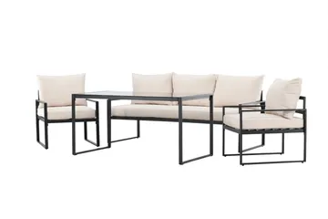 Catania Soffgrupp Utomhus 5-sits - Svart - Utemöbler & utemiljö - Utegrupp - Soffgrupp utomhus