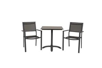 Colorado Cafégrupp + Copacabana 4 Utestolar - Svart - Utemöbler & utemiljö - Utegrupp - Cafegrupp & cafeset