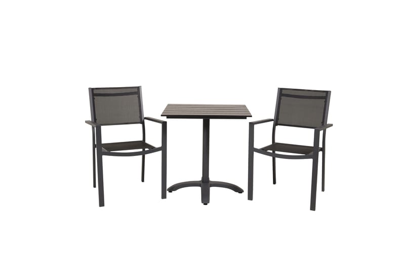 Colorado Cafégrupp + Copacabana 4 Utestolar, Svart