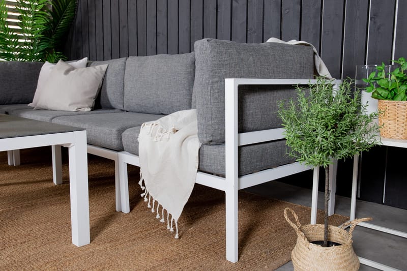 Copacabana Soffgrupp Utomhus - Grå - Utemöbler & utemiljö - Utegrupp - Soffgrupp utomhus