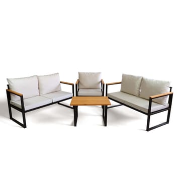 Cove 5-sits Soffgrupp Utomhus - Beige - Utemöbler & utemiljö - Utegrupp - Soffgrupp utomhus