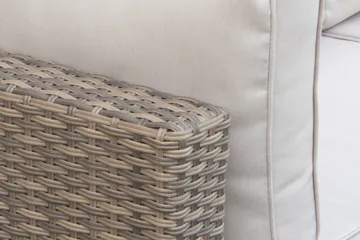Dramilo Loungegrupp i konstrotting med bord och dynor - Beige - Utemöbler & utemiljö - Utegrupp - Soffgrupp utomhus