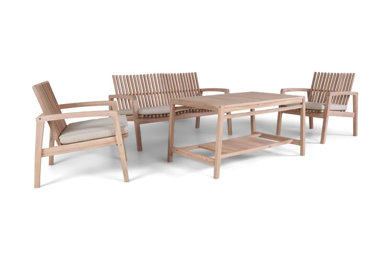 Elkest Loungegrupp Utomhus - Beige - Utemöbler & utemiljö - Utegrupp - Soffgrupp utomhus