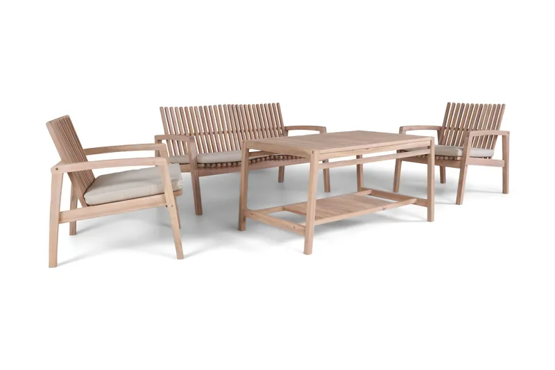 Elkest Loungegrupp Utomhus - Beige - Utemöbler & utemiljö - Utegrupp - Soffgrupp utomhus