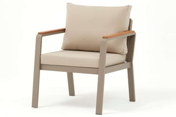 Estra Loungegrupp utomhus - Beige - Utemöbler & utemiljö - Utegrupp - Soffgrupp utomhus