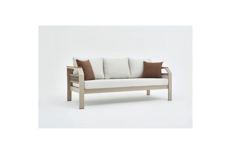 Farra Soffgrupp Utomhus 5-sits - Beige - Utemöbler & utemiljö - Utegrupp - Soffgrupp utomhus
