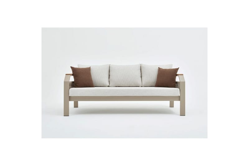 Farra Soffgrupp Utomhus 5-sits - Beige - Utemöbler & utemiljö - Utegrupp - Soffgrupp utomhus