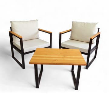 Feylan 2-sits Soffgrupp Utomhus - Beige - Utemöbler & utemiljö - Utegrupp - Soffgrupp utomhus