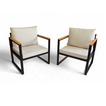 Feylan 2-sits Soffgrupp Utomhus - Beige - Utemöbler & utemiljö - Utegrupp - Soffgrupp utomhus