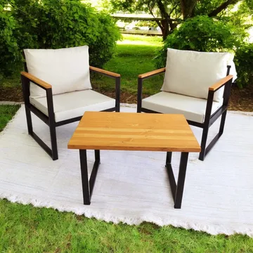 Feylan 2-sits Soffgrupp Utomhus - Beige - Utemöbler & utemiljö - Utegrupp - Soffgrupp utomhus