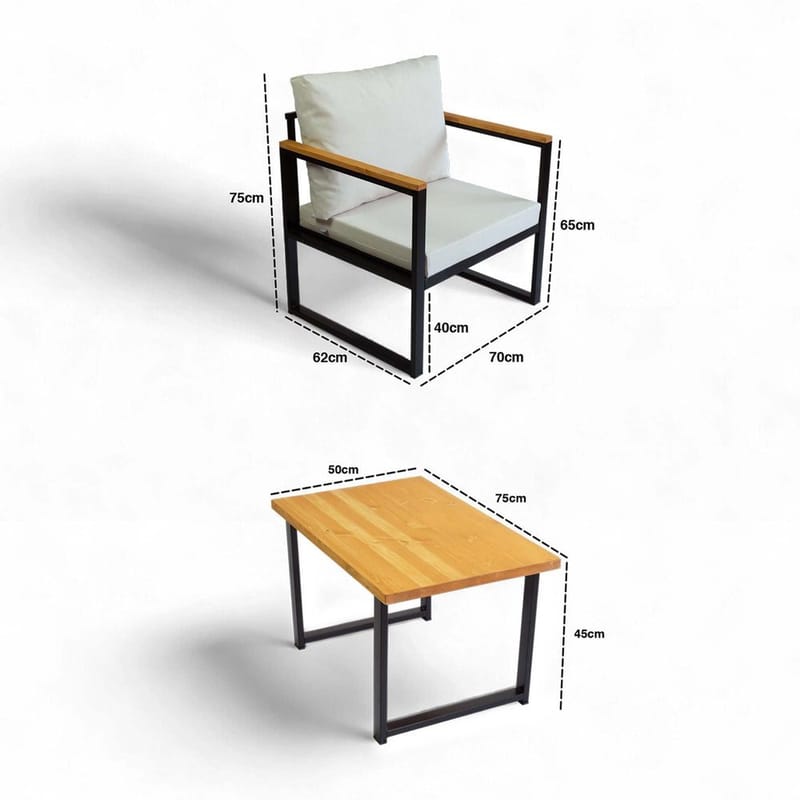 Feylan Soffgrupp Utomhus - Beige - Utemöbler & utemiljö - Utegrupp - Soffgrupp utomhus