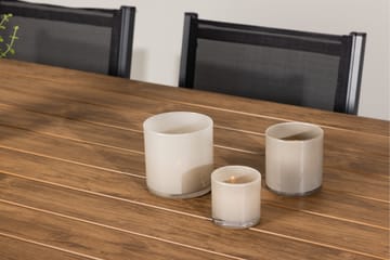 Garcia Matgrupp Utomhus 200 cm Rektangulär med 6 Copacabana Utestolar - Svart - Utemöbler & utemiljö - Utegrupp - Matgrupp utomhus