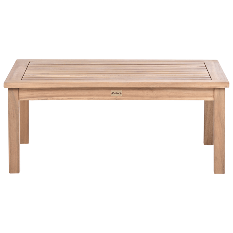 Hörnsoffa utomhus med Bord 3-Sits Arabba Vänstervänd Akaciaträ - Brun/Grå - Utemöbler & utemiljö - Utegrupp - Soffgrupp utomhus