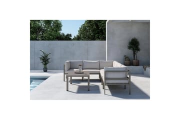 Hörnsoffset 3+3 Copacabana - Brun - Utemöbler & utemiljö - Utegrupp - Soffgrupp utomhus