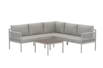 Hörnsoffset Kos Utomhus - beige - Utemöbler & utemiljö - Utegrupp - Soffgrupp utomhus