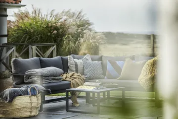 Loungegrupp Utomhus Hillerstorp Lundamo Grå - Grå - Utemöbler & utemiljö - Loungemöbler - Loungeset & loungegrupp