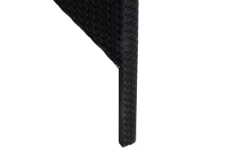 James Light Soffgrupp och Loungegrupp Utomhus 5-sits i konstrotting för trädgård och uteplats - Svart / Svarta dynor - Utemöbler & utemiljö - Utegrupp - Soffgrupp utomhus