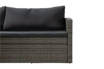 James Light Soffgrupp Utomhus  5-sits - Grå - Utemöbler & utemiljö - Utegrupp - Soffgrupp utomhus