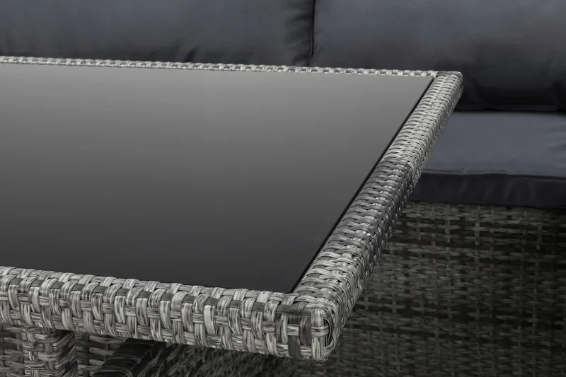 James Light Soffgrupp Utomhus  5-sits - Grå - Utemöbler & utemiljö - Utegrupp - Soffgrupp utomhus