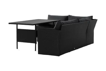 James Light Soffgrupp Utomhus  5-sits - Svart - Utemöbler & utemiljö - Utegrupp - Soffgrupp utomhus