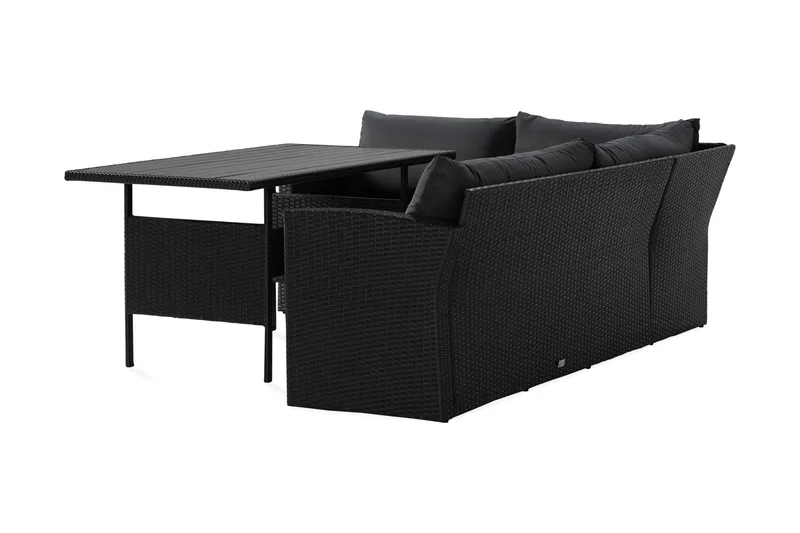 James Light Soffgrupp Utomhus  5-sits - Svart - Utemöbler & utemiljö - Utegrupp - Soffgrupp utomhus