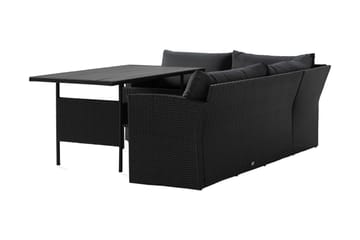 James Light Soffgrupp Utomhus  5-sits - Svart - Utemöbler & utemiljö - Utegrupp - Soffgrupp utomhus