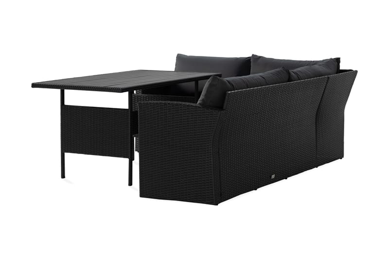 James Light Soffgrupp Utomhus  5-sits - Svart - Utemöbler & utemiljö - Utegrupp - Soffgrupp utomhus