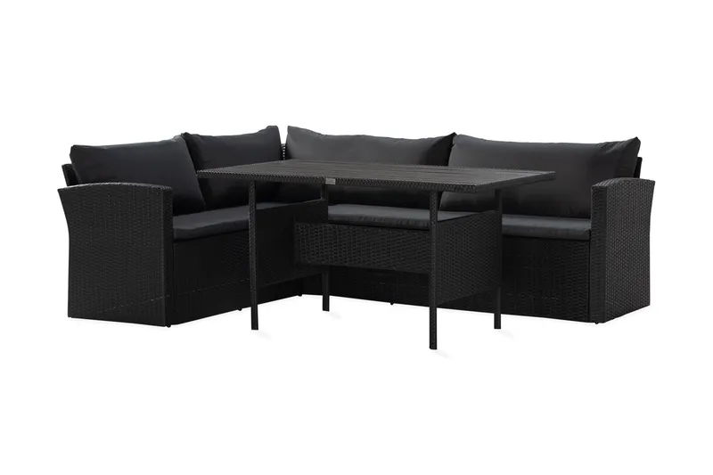 James Light Soffgrupp Utomhus  5-sits - Svart - Utemöbler & utemiljö - Utegrupp - Soffgrupp utomhus