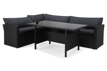 James Light Soffgrupp Utomhus  5-sits - Svart - Utemöbler & utemiljö - Utegrupp - Soffgrupp utomhus