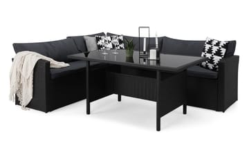 James Light Soffgrupp Utomhus  5-sits - Svart - Utemöbler & utemiljö - Utegrupp - Soffgrupp utomhus