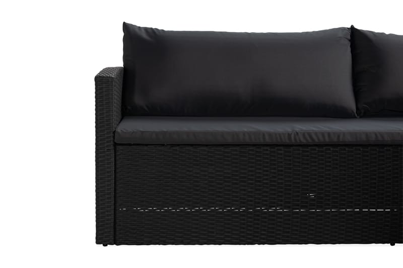 James Light Soffgrupp Utomhus  5-sits - Svart - Utemöbler & utemiljö - Utegrupp - Soffgrupp utomhus
