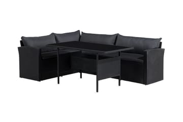 James Light Soffgrupp Utomhus  5-sits - Svart - Utemöbler & utemiljö - Utegrupp - Soffgrupp utomhus