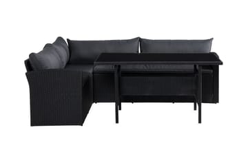 James Light Soffgrupp Utomhus  5-sits - Svart - Utemöbler & utemiljö - Utegrupp - Soffgrupp utomhus