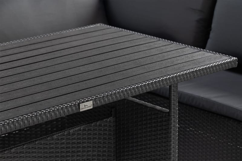 James Light Soffgrupp Utomhus  5-sits - Svart - Utemöbler & utemiljö - Utegrupp - Soffgrupp utomhus
