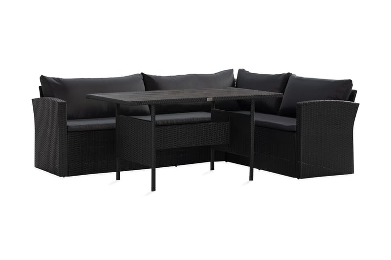 James Light Soffgrupp Utomhus  5-sits - Svart - Utemöbler & utemiljö - Utegrupp - Soffgrupp utomhus