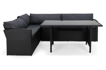 James Light Soffgrupp Utomhus  5-sits - Svart - Utemöbler & utemiljö - Utegrupp - Soffgrupp utomhus