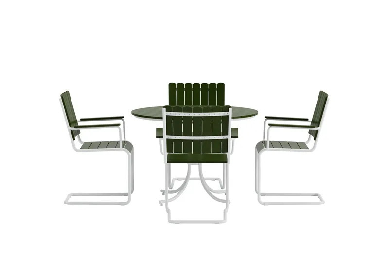 Kullaberg matgrupp utomhus - Grön - Utemöbler & utemiljö - Utegrupp - Matgrupp utomhus