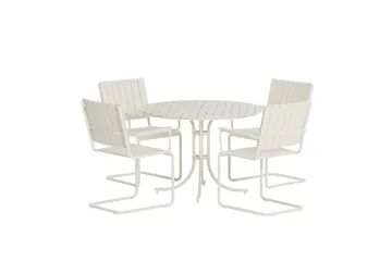 Kullaberg matgrupp utomhus - Vit - Utemöbler & utemiljö - Utegrupp - Matgrupp utomhus