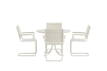 Kullaberg matgrupp utomhus - Vit - Utemöbler & utemiljö - Utegrupp - Matgrupp utomhus