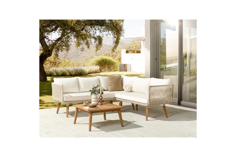 Loungegrupp Alcamo - Utemöbler & utemiljö - Utegrupp - Soffgrupp utomhus