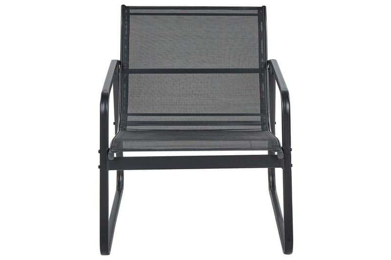 Loungegrupp Barrea Svart - Svart - Utemöbler & utemiljö - Utegrupp - Soffgrupp utomhus