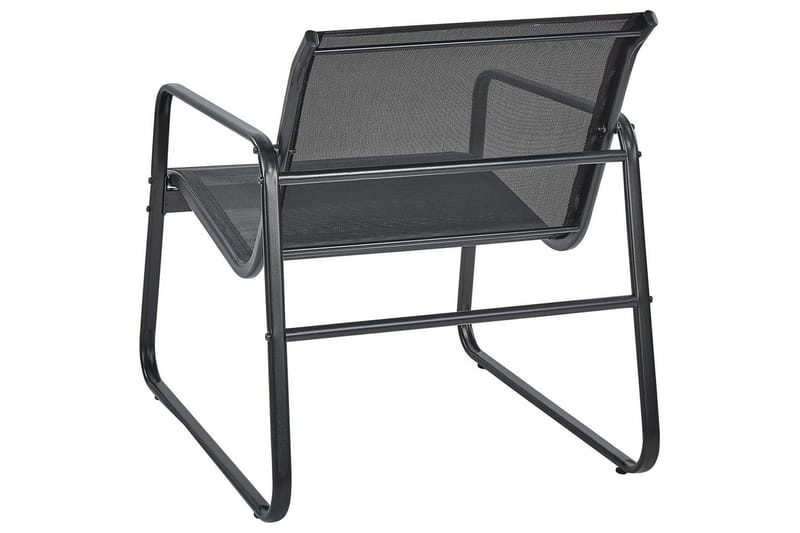 Loungegrupp Barrea Svart - Svart - Utemöbler & utemiljö - Utegrupp - Soffgrupp utomhus