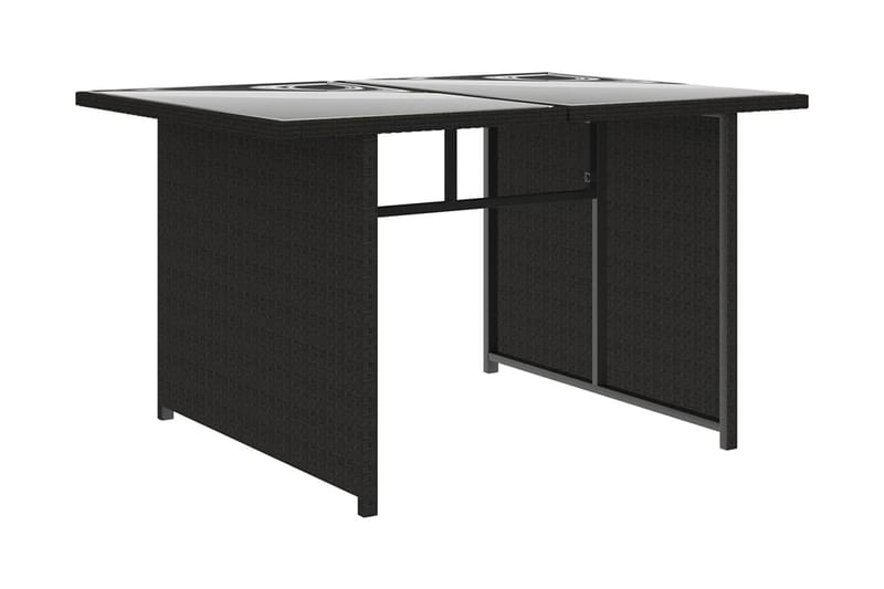 Loungegrupp för trädgården m. dynor 10 delar konstrotting sv - Svart - Loungeset & loungegrupp - Soffgrupp utomhus