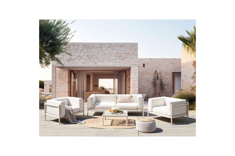 Loungegrupp Ferretti - Utemöbler & utemiljö - Utegrupp - Soffgrupp utomhus